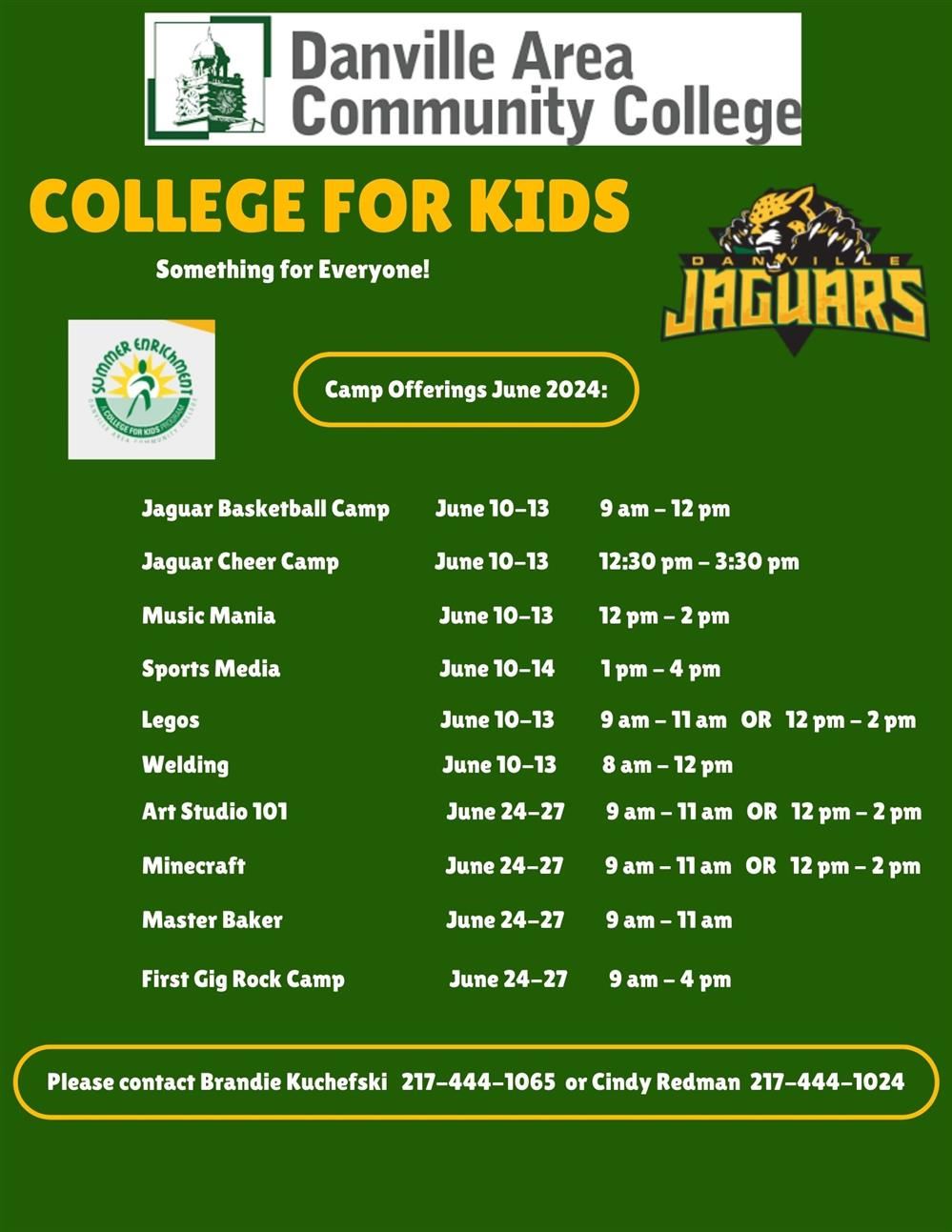  College for Kids at DACC